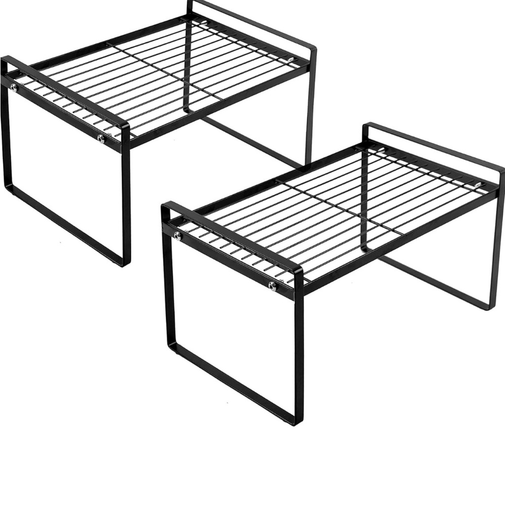 Black Metal Wall Shelf Set - 2 pack (brand new)